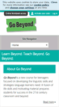 Mobile Screenshot of macmillangobeyond.com