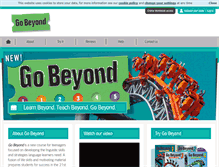 Tablet Screenshot of macmillangobeyond.com
